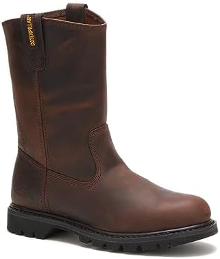 Cat Footwear Men's Revolver Pull-on Soft Toe Work Boot, Brown, 9.5 Wide | Image 2