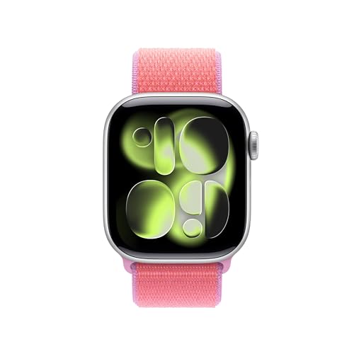 Image of Apple Watch Band - Sport Loop - 42mm - Bright Guava - One Size (Fits Most)