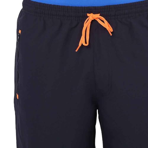 Image of Nivia Urban Peach Shorts for Men | Shorts for Gym | Sports Shorts | Running Shorts (Navy Blue /Red,2XL)