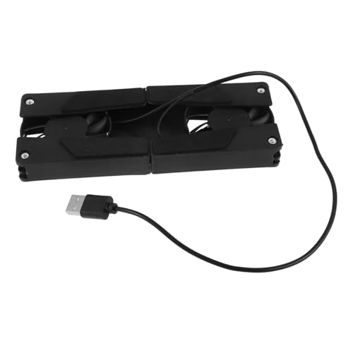 Base de enfriamiento para laptop Happyyami portátil negro miniatura 1