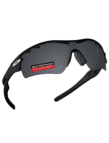 Image of PRO+ Polycarbonate Replacement Lenses & Rubber Kits for Oakley RadarLock Series Sunglasses