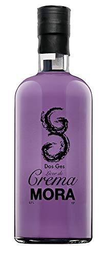Licor Crema Mora Dos Ges 15º de 0,7L. Irresistible y cremoso sabor que la hacen inigualable.
