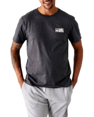 Saltrock Mens Original Short Sleeve T-Shirt Dark Grey (UK, Alpha, M, Regular, Regular)