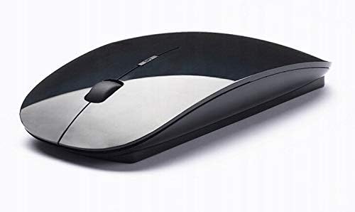 Kanget Ultra Slim Wireless Mouse (Black)