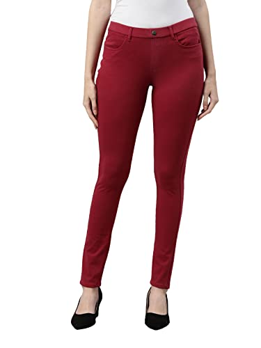 Image of GO COLORS Women Mid Rise Premium Straight Jeans