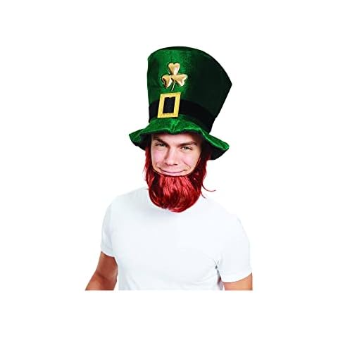 Bristol Novelty Ginger Leprechaun Beard Cover