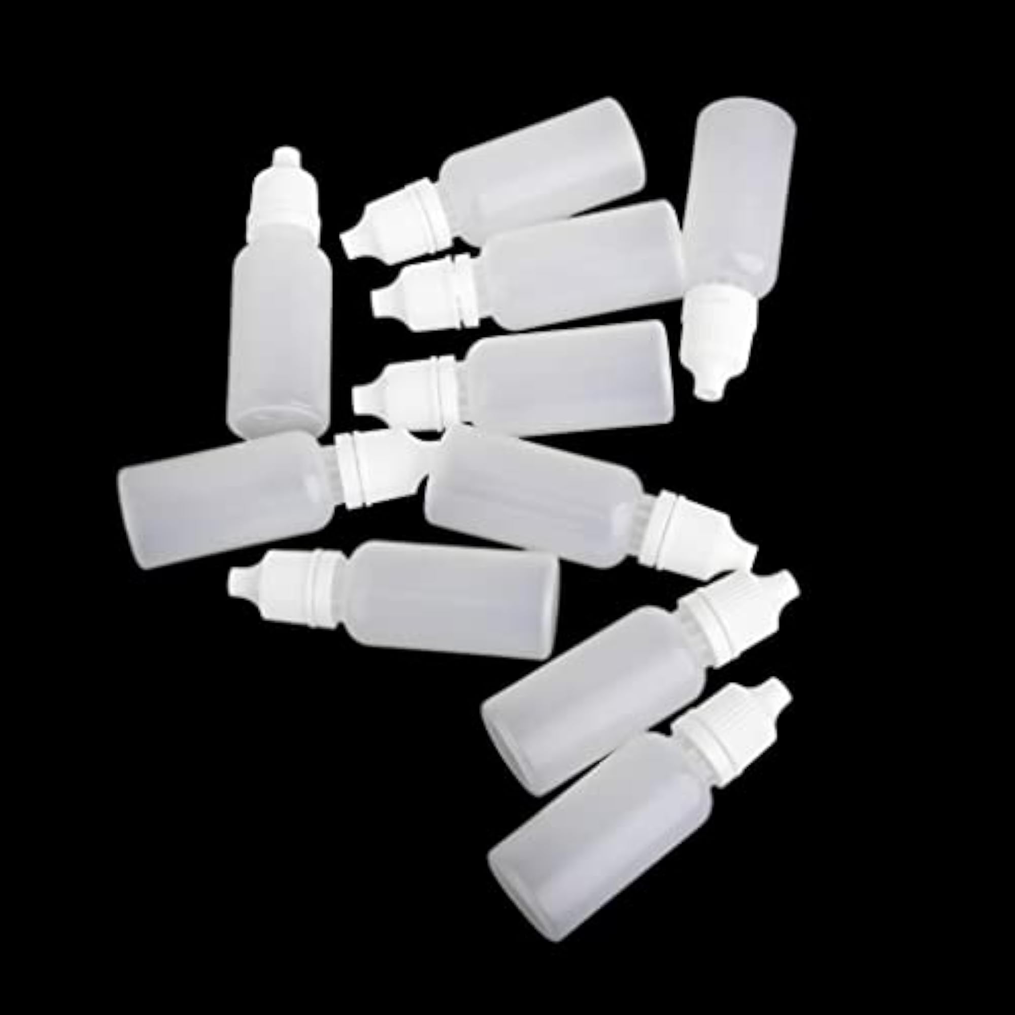 Squeezable Dropper Bottle 15ml Pack of 10, Ideal for Liquid Storage