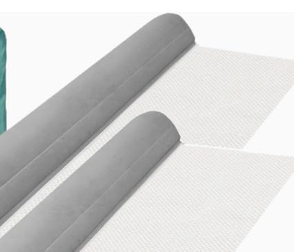 WGIDSKKI Sponda Letto Bambini Gonfiabile e Pieghevole, Viaggio guardrail, Barriera Letto Portatile per Viaggi, Antiscivolo per Letti Singoli Matrimoniali King Size, Protezione Sicura Bambin