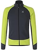  MONTURA Iceland 2 Jacket Hombre MMAP92X 9347 Color Plomo Verde Lime con Cremallera Toda Ideal para actividades al aire libre Senderismo Esquí Montañismo y Escalada, Verde, L