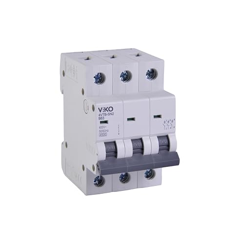 Viko 4VTB-3B63 Otomatik Sigorta 4,5kA B Tipi 3 Kutup 63A