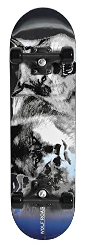 Skate 28'' Composite - Design Effet Metal - Truck PP Composite - Roues PVC 50 x 36 mm -roulements 608 ZZ Cover