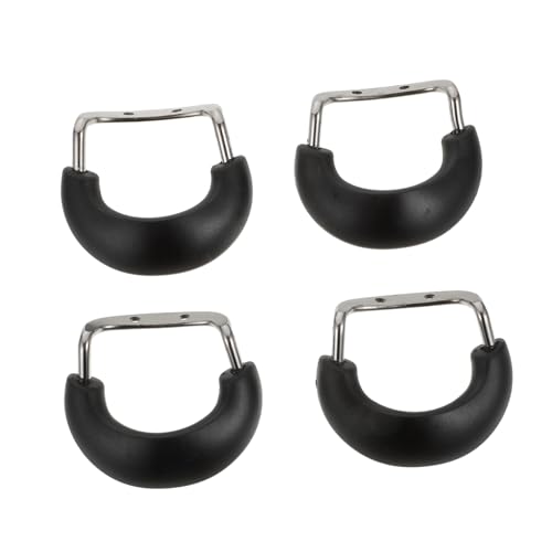 Toyvian 4 piezas Asas de Acero Inoxidable para Ollas de Repuesto Agarraderas Laterales Antideslizantes para Cocina Hogar Colores Surtidos