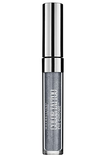 Maybelline New York Color Tattoo Eye Chrome Eyeshadow, Gunmetal, 0.11 Fl. Oz. #TOP1