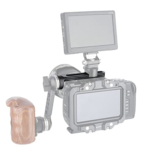 Image of NICEYRIG NATO Rail to Rosette Mount Adapter for ARRI Standard DIY Rig, for RED DSMC2 Weapon /Epic-W /Scarlet-W /Raven - 372