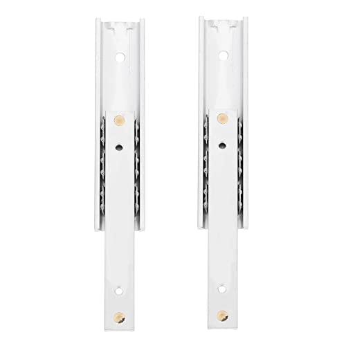 DECOMELODY 2Pcs Heavy Duty Miniature Drawer Slides Wide Extended Slides for Smooth Operation for Cupboards and Furniture Durable and Practical Design