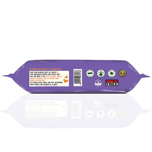 Image of Wickedgud Whole Wheat Schezwan & Curry Noodles 240g Pack of 2| No Maida | No Palm Oil | Source of Protein