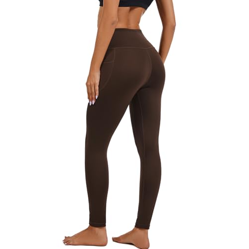 Devirld Womens Leggings with Pockets Tummy Control, High Waisted Yoga Pants Gym Workout Legging for Women3