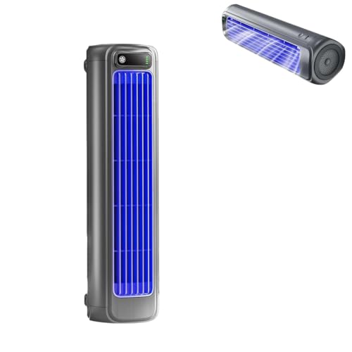 Cooling Ace 2026 New Cool Air Fan Cooling Ace Portable Air Cooler 3 Speeds Adjustable Wireless Fan Bladeless Quie For Bedroom Office Home (Gray)
