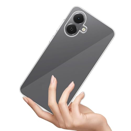 Image of COVERBLACK Flexible Rubber Case Back Cover Compatible for Infinix X6725 / SMART 10 - Transparent