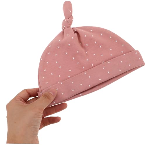 FRCOLOR 5Sets Hat Socks Mittens Soft Cotton Caps Gloves Socks for Home Hospital Use Complete Protection for Newborns for Photoshoots and Daily Wear4