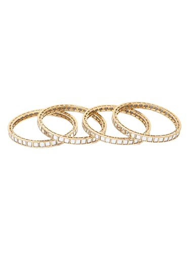 Celebrity Inspired Gold Plated Bangles for Women