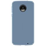 Speck Products CandyShell Clear Case for Moto Z Droid Smartphone, Rainstorm Blue Clear