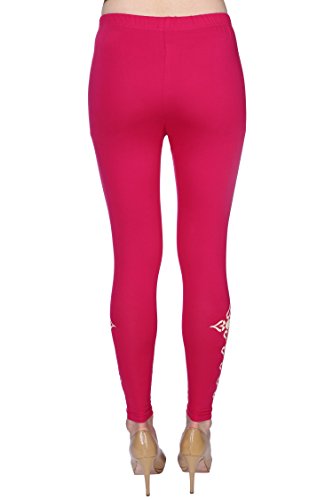 Image of Plus Size Printed Ankle Length Leggings for Women