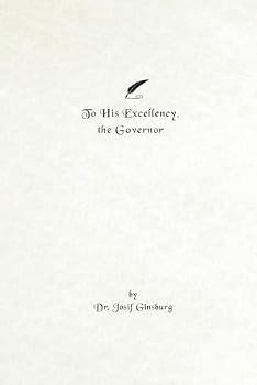 Paperback To His Excellency, The Governor Book