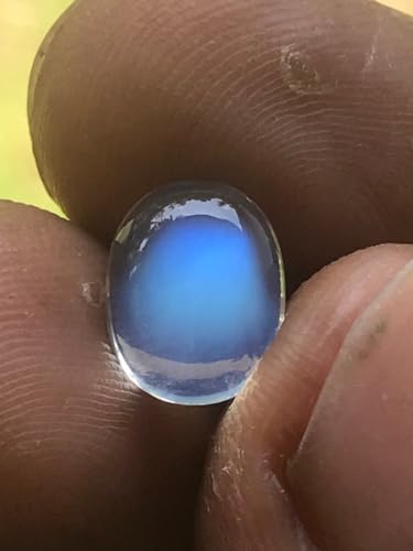 Pierre de lune naturelle cabochon pour fabrication pendentif et collier DIY