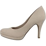 Tamaris Damen Tamaris 1-1-22447-29 Women's Trainers Pumps, Elfenbein, 38 EU