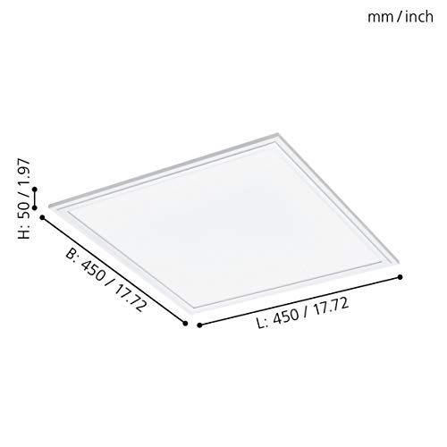 Plafonnier LED Salobrena-A Eglo Access dimmable avec télécommande 45cm - 5