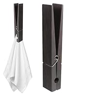 Lot de 48 minis Pinces à linge en bois brut, non teinté, long. 3,5 cm
