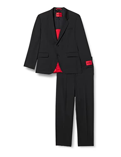 HUGO Herren Kris/Teagan231x Suit, Black1, 52 EU