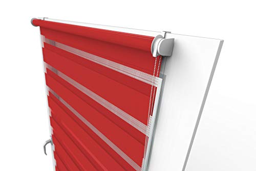 Aloha Doppelrollo Zebrarollo Duo Rollo Sonnenschutzrollo Klemmrollo...