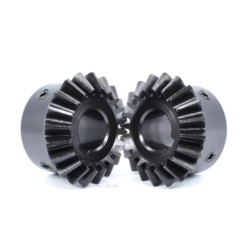 Engrenage conique acier 45 haute résistance module 1 pour angle 90°