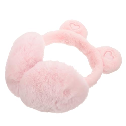 FRCOLOR Cute Earmuffs for Women Soft Plush Material Ear Protection Ideal for Cold Weather