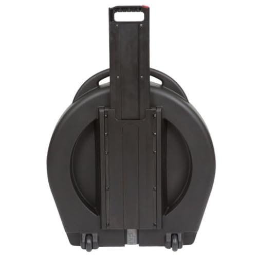 image for SKB ATA 24 Cymbal Vault with Handle and Wheels, Black, -inch