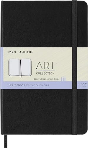Carnet de Croquis Moleskine au Papier Adapté aux Crayons et Stylos