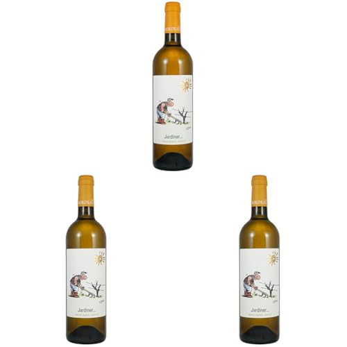 Chateau de Cranne, Bordeaux Blanc Jardiner 2022, 750 ml, Sauvignon Gris, Sémillon e Muscadelle con Note di Agrumi e Fiori Bianchi, Ideale per Piatti di Pesce, Certificazione Biologica, 12.5% Vol.