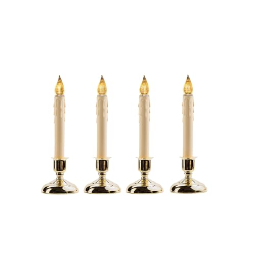 Contemporary Home Living LED Lighted Window Candles with Sensor - 9