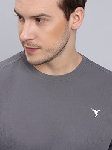 Image of TECHNOSPORT Men's Slim Fit T-Shirt - (MTOR17) Pack of 1
