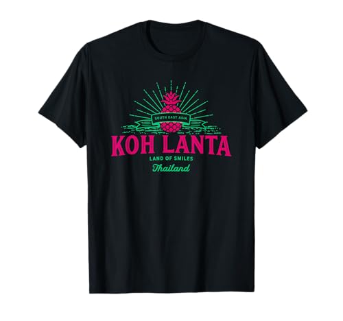 Koh Lanta Tropical Palms Thailand - Beach Thai T-Shirt