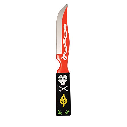 Chucky Voodoo Knife Costume Prop, Official Childs Play Chucky Costume Accessory, Single Size 10.5 Inch Length Plastic Costume Knife