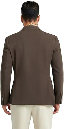 Mens Suit Jacket Blazer Formal Slim Fit Men Sports Jacket Double Breasted Mens Sports Coat Blazer Men Business Men Tuxedo2