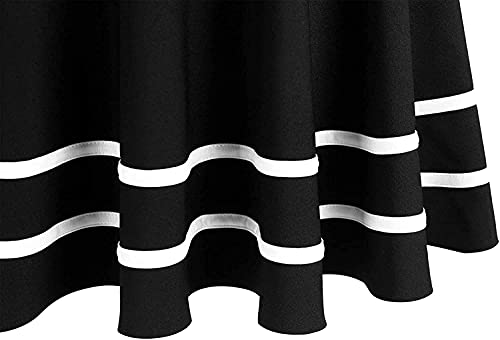 Image of FRAULEIN High Waist Women's /Girl's Classic A-line Skater Mini Skirt Versatile Flared Plain Skirts for Casual, College, Party and Trendy Western Fashion [2XS - 3XL]