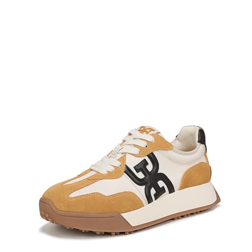 Sam Edelman Women's Langley Sneaker Mustard Multi 8 M
