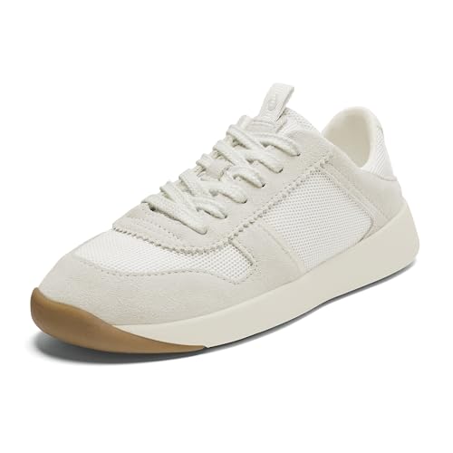 OLUKAI Kaulele Mesh Women's Court Sneakers, Classic Lace-Up Design & Retro-Inspired, All-Day Comfort & Support