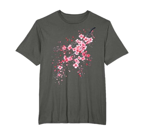 Sakura Fleurs de Cerisier japonaises Vintage T-Shirt