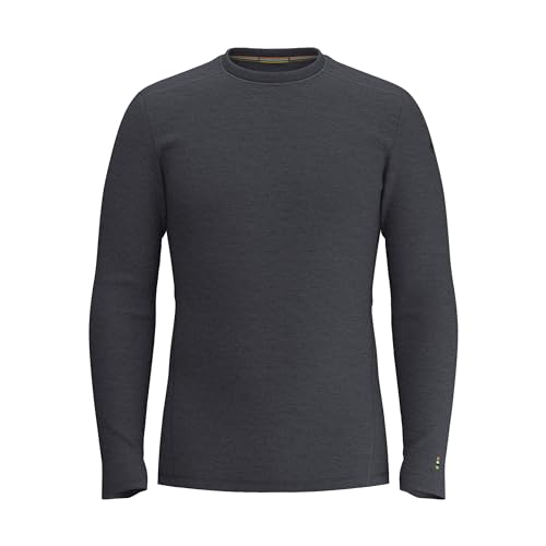 Smartwool Classic Thermal Merino Maglie Termiche da Uomo Charcoal Heather XL