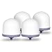 Replacement Ceramic Dome Water Filter 0.2 to 0.5 micron for Zen Water System (Set of 4)